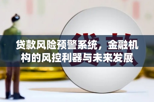 赤水贷款风险预警系统，金融机构的风控利器与未来发展