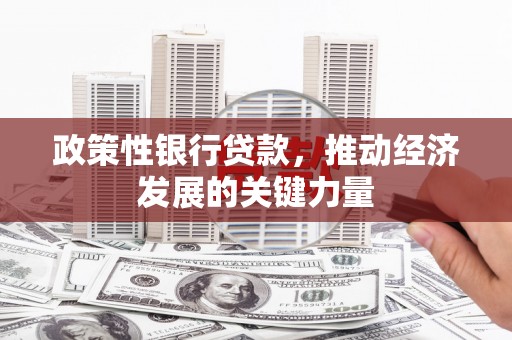 赤水政策性银行贷款，推动经济发展的关键力量