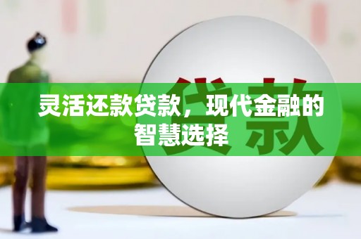 赤水灵活还款贷款，现代金融的智慧选择