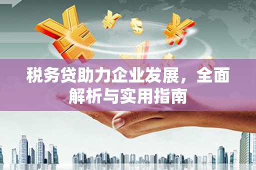 赤水税务贷助力企业发展，全面解析与实用指南