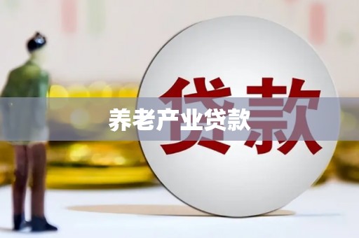 赤水养老产业贷款