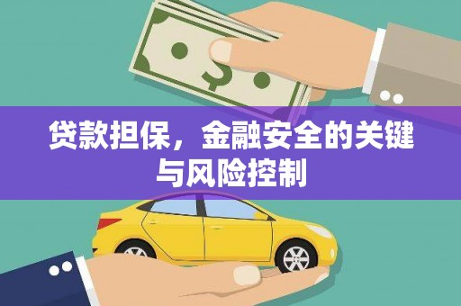 赤水贷款担保，金融安全的关键与风险控制