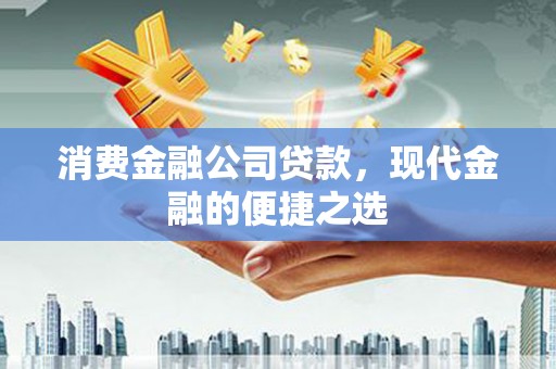 赤水消费金融公司贷款，现代金融的便捷之选